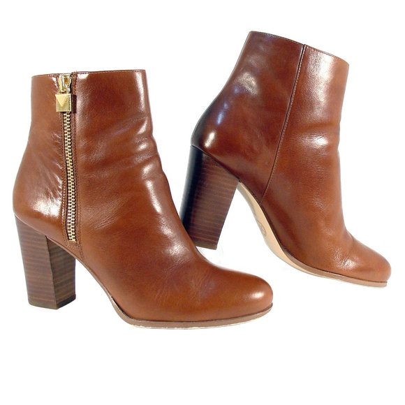 MICHAEL Michael Kors Shoes - MICHAEL Michael Kors Margaret Dark Caramel Booties